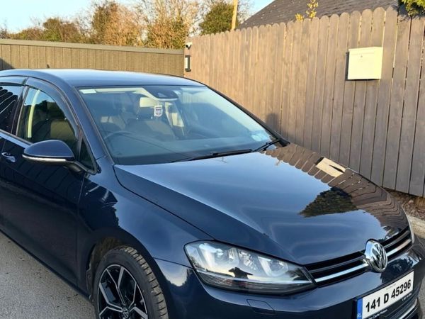 Volkswagen Golf Hatchback, Petrol, 2014, Blue