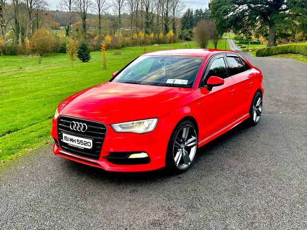 Audi A3 Saloon, Diesel, 2015, Red