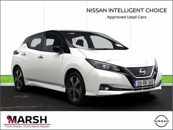 Nissan Leaf Hatchback, Electric, 2020, White
