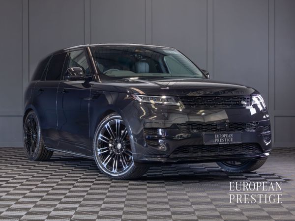 Land Rover Range Rover Sport SUV, Petrol Plug-in Hybrid, 2025, Black