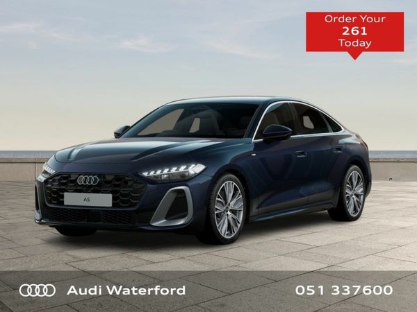 Audi A5 Saloon, Diesel, 2026, Blue