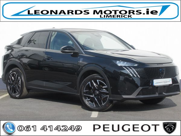 Peugeot 3008 SUV, Petrol Hybrid, 2026, Black