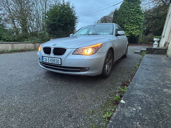 BMW 5-Series Saloon, Diesel, 2008, Silver