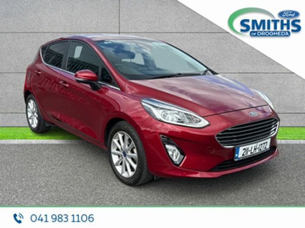 Ford Fiesta Hatchback, Petrol, 2021, Red