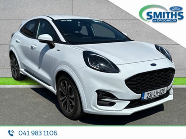 Ford Puma MPV, Petrol Hybrid, 2023, White