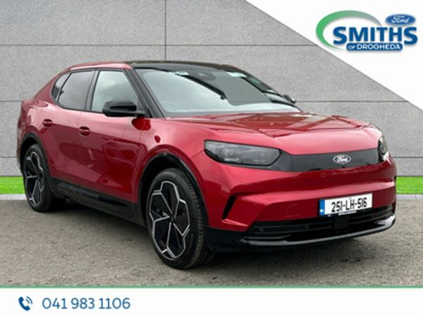 Ford Capri MPV, Electric, 2025, Red