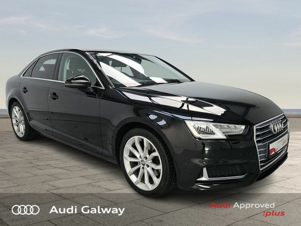 Audi A4 Saloon, Diesel, 2019, Black