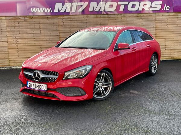Mercedes-Benz CLA Estate, Petrol, 2017, Red