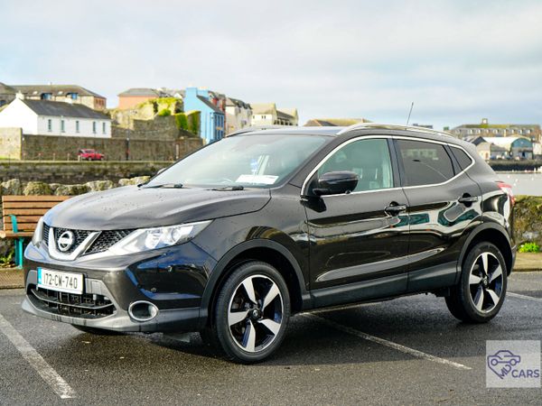 Nissan Qashqai SUV, Diesel, 2017, Black