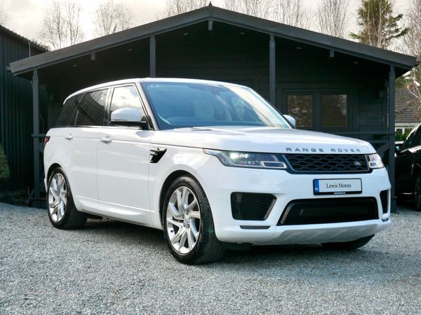 Land Rover Range Rover Sport SUV, Petrol Plug-in Hybrid, 2021, White