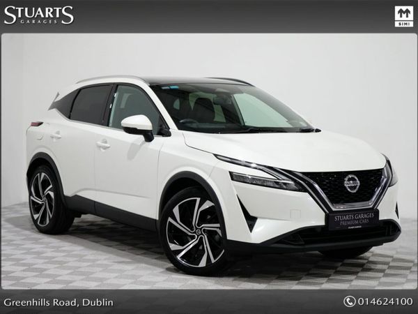 Nissan Qashqai MPV, Petrol Hybrid, 2022, White