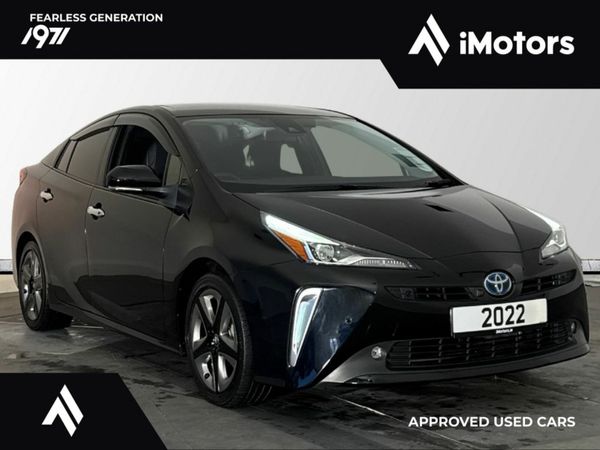 Toyota Prius Hatchback, Petrol Hybrid, 2022, Black