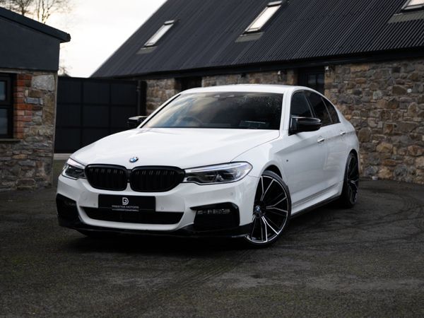 BMW 5-Series Saloon, Diesel, 2017, White