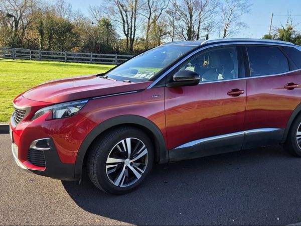 Peugeot 3008 SUV, Diesel, 2017, Red