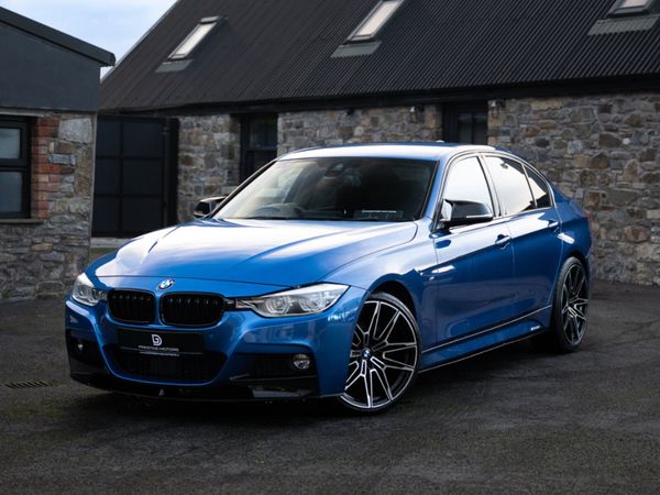 BMW 3-Series Saloon, Diesel, 2018, Blue