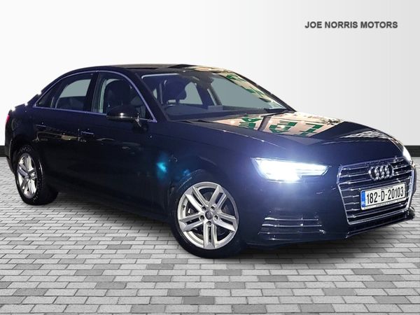 Audi A4 Saloon, Diesel, 2018, Black