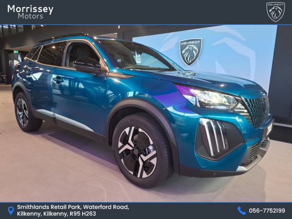 Peugeot 2008 SUV, Petrol Hybrid, 2026, Blue