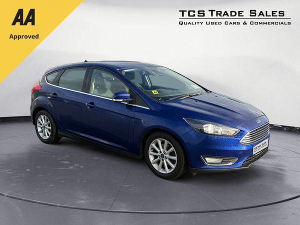 Ford Focus Hatchback, Diesel, 2017, Blue