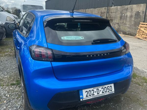 Peugeot 208 Van, Electric, 2020, Blue