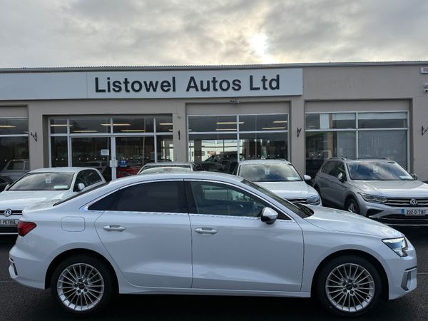 Audi A3 Saloon, Petrol, 2022, White