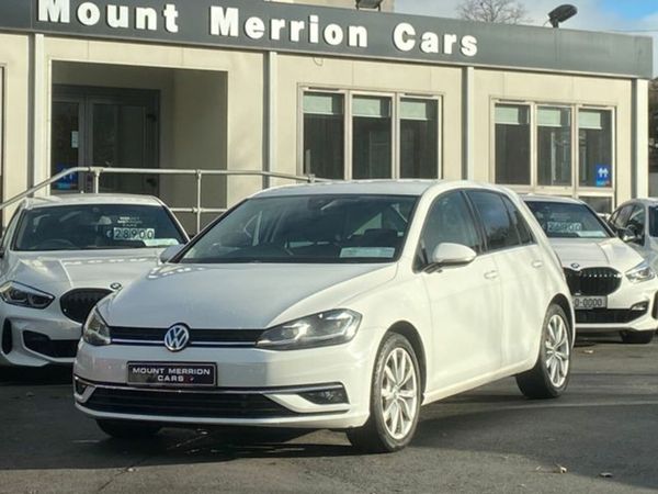 Volkswagen Golf Hatchback, Petrol, 2019, White