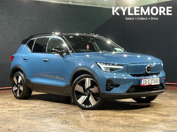 Volvo XC40 SUV, Electric, 2023, Blue