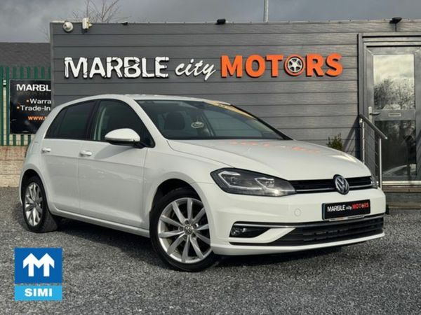 Volkswagen Golf Hatchback, Petrol, 2018, White