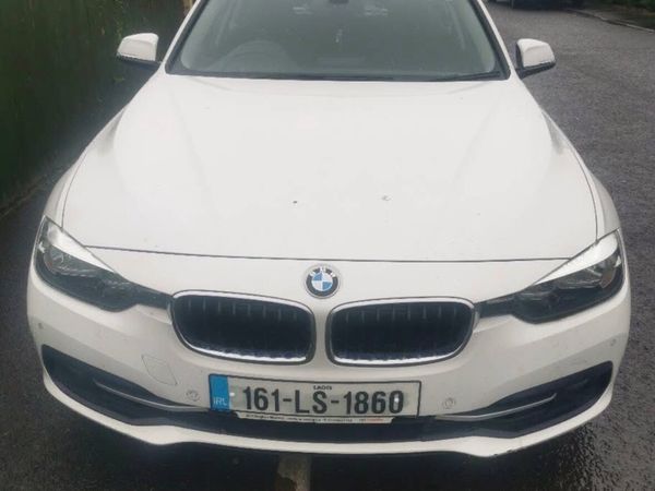 BMW 3-Series Saloon, Petrol Plug-in Hybrid, 2016, White