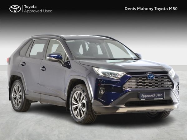 Toyota RAV4 SUV, Petrol Hybrid, 2024, Blue