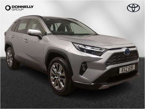 Toyota RAV4 Estate, Petrol Hybrid, 2022, Silver