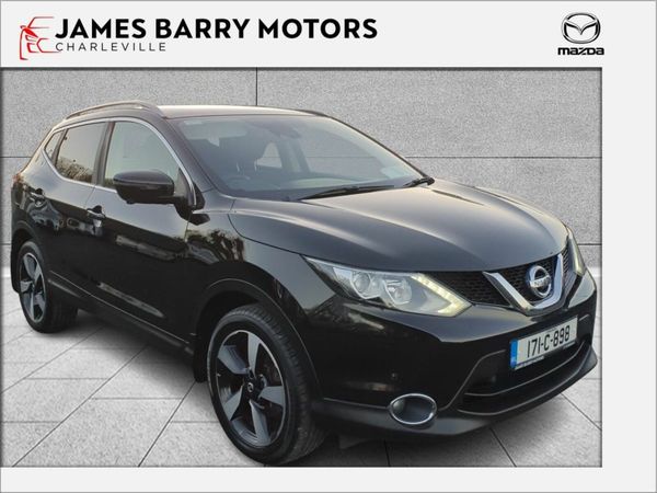 Nissan Qashqai SUV, Diesel, 2017, Black