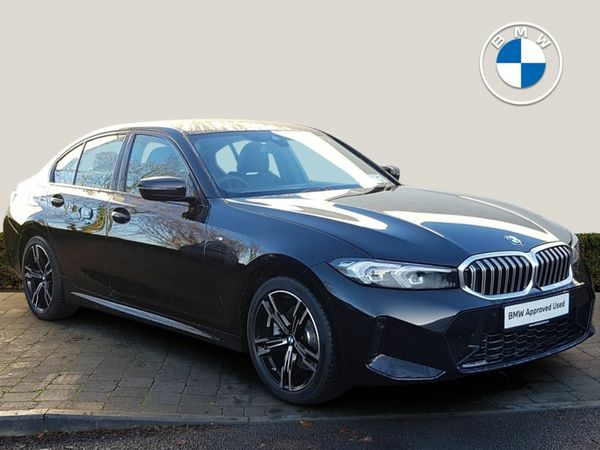 BMW 3-Series Saloon, Petrol Plug-in Hybrid, 2025, Black