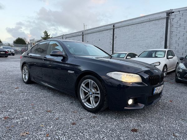 BMW 5-Series Saloon, Diesel, 2015, Blue