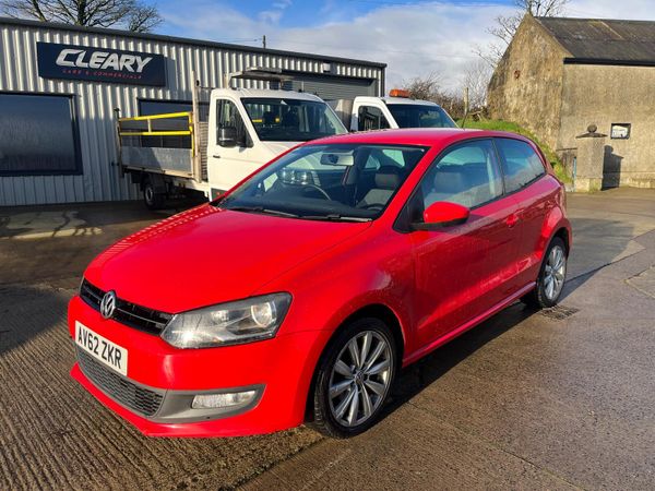 Volkswagen Polo Hatchback, Diesel, 2013, Red