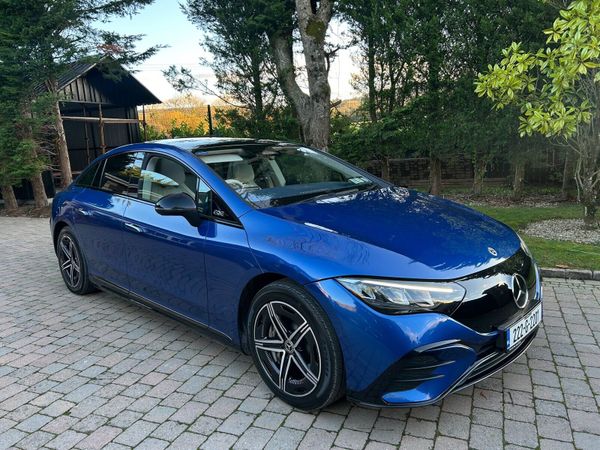 Mercedes-Benz EQE Saloon, Electric, 2022, Blue