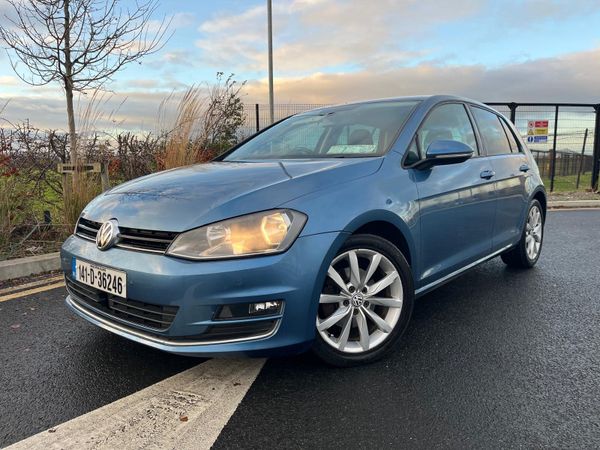 Volkswagen Golf Hatchback, Diesel, 2014, Blue