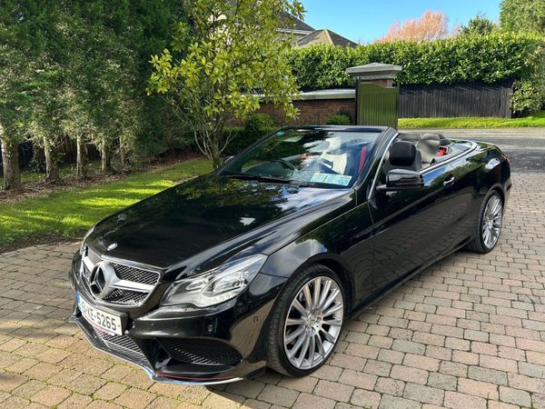 Mercedes-Benz E-Class Convertible, Diesel, 2015, Black