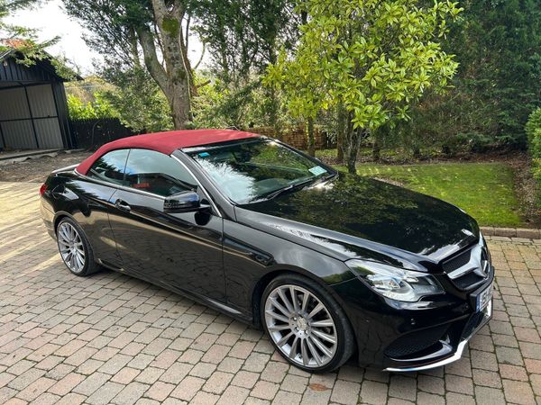 Mercedes-Benz E-Class Convertible, Diesel, 2015, Black