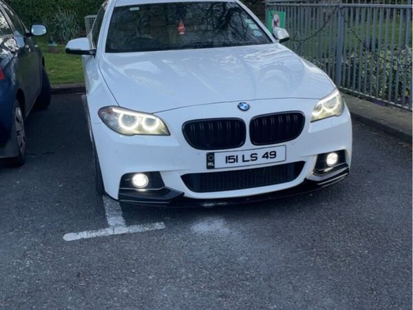 BMW 5-Series Saloon, Diesel, 2015, White