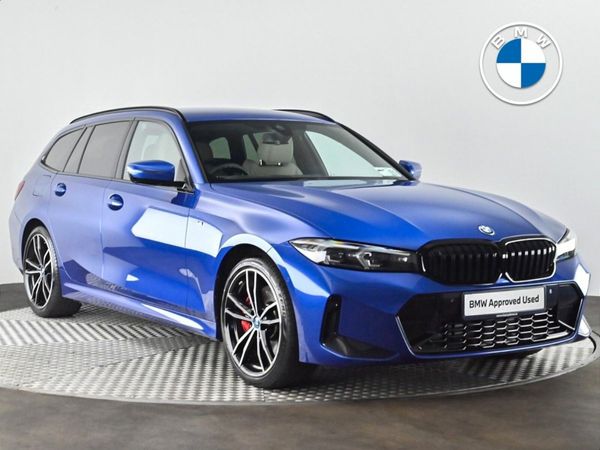 BMW 3-Series Estate, Petrol Plug-in Hybrid, 2023, Blue