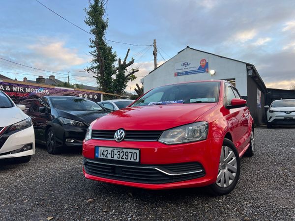Volkswagen Polo Hatchback, Petrol, 2014, Red