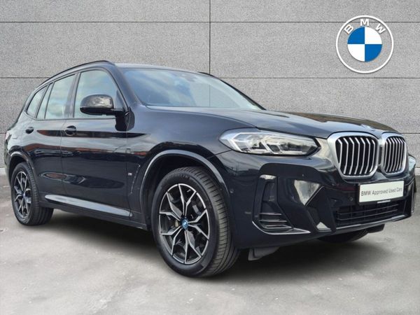 BMW X3 SUV, Petrol Plug-in Hybrid, 2024, Black