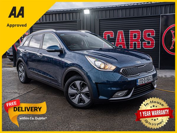Kia Niro SUV, Petrol Hybrid, 2017, Blue