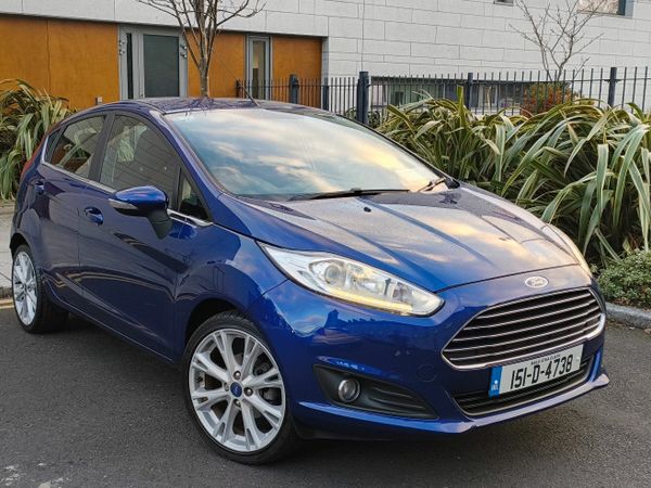 Ford Fiesta Hatchback, Petrol, 2015, Blue