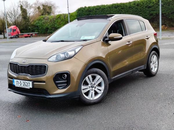 Kia Sportage SUV, Diesel, 2017, Green