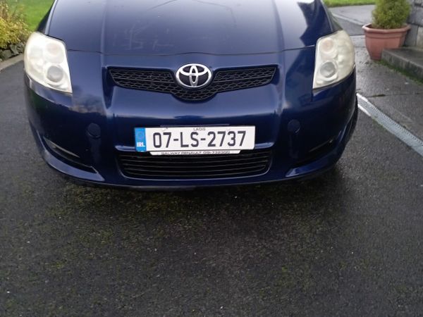 Toyota Auris Hatchback, Petrol, 2007, Blue