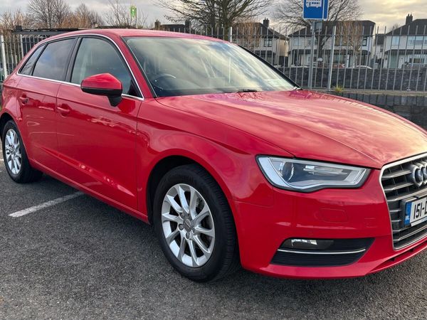 Audi A3 Hatchback, Petrol, 2015, Red