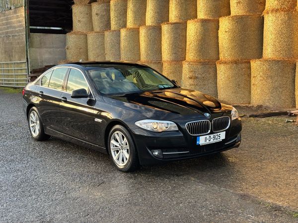 BMW 5-Series Saloon, Diesel, 2011, Black