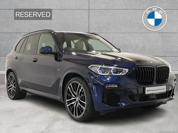 BMW X5 SUV, Petrol Plug-in Hybrid, 2021, Blue