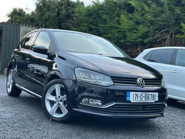 Volkswagen Polo Hatchback, Petrol, 2017, Black